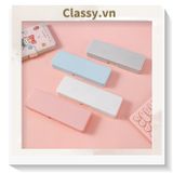  [GIAO HÀNG 7-25 NGÀY]  PK725 Hộp đựng bút chất liệu nhựa màu pastel đính họa tiết hoạt hình ngộ nghĩnh xinh xẻo 