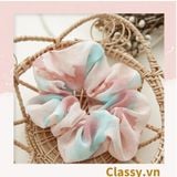  Scrunchies buộc tóc tông màu Gradient ngọt ngào, nữ tính thanh lịch PK733 