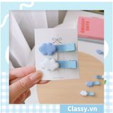  [GIAO HÀNG 7-13966 NGÀY]  Dây cột tóc gắn họa tiết hoạt hình 3D cute trơn màu chất liệu lông bền chắc PK743 