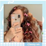  [GIAO HÀNG 7-13966 NGÀY]  Dây cột tóc gắn họa tiết hoạt hình 3D cute trơn màu chất liệu lông bền chắc PK743 