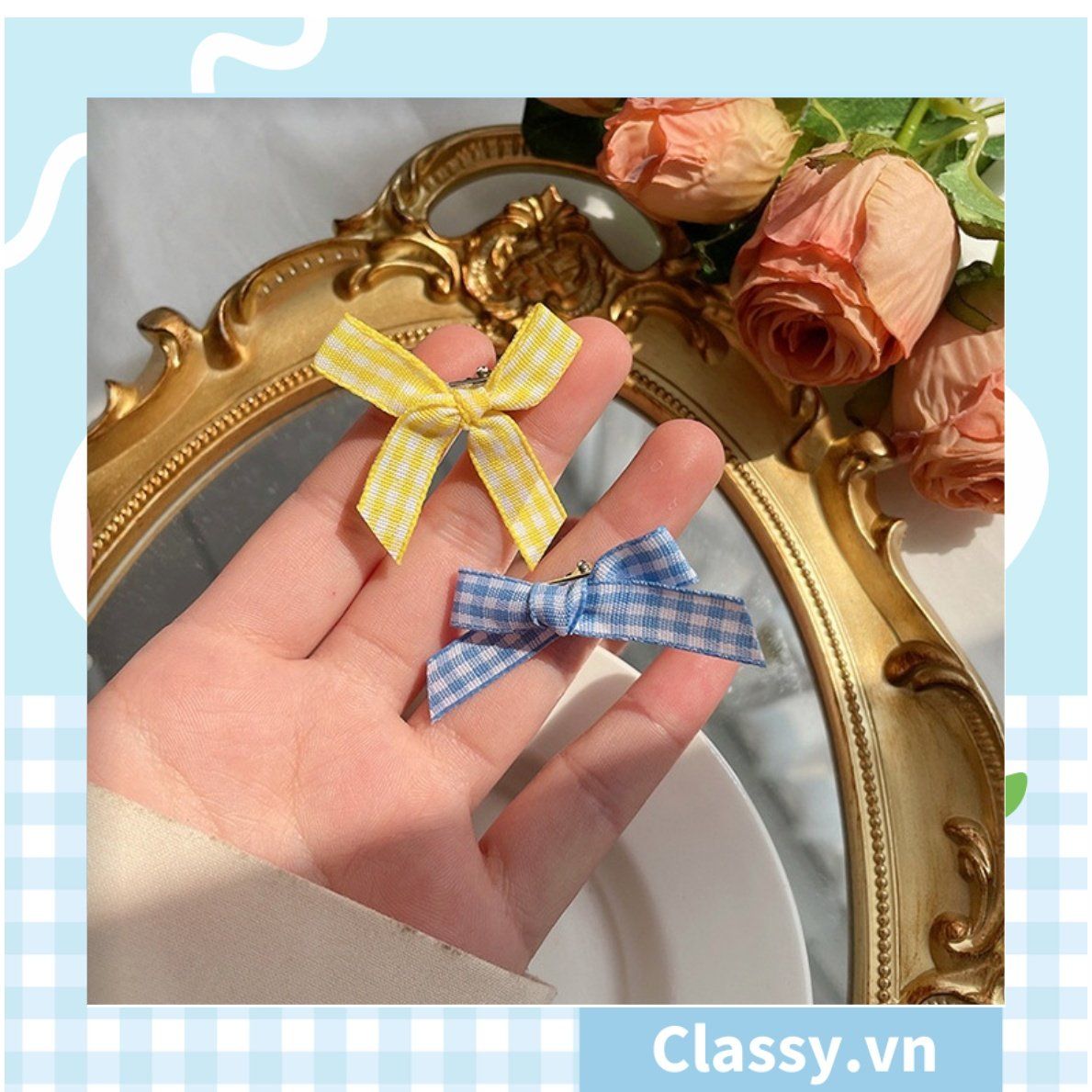  [GIAO HÀNG 7-13966 NGÀY]  Dây cột tóc gắn họa tiết hoạt hình 3D cute trơn màu chất liệu lông bền chắc PK743 