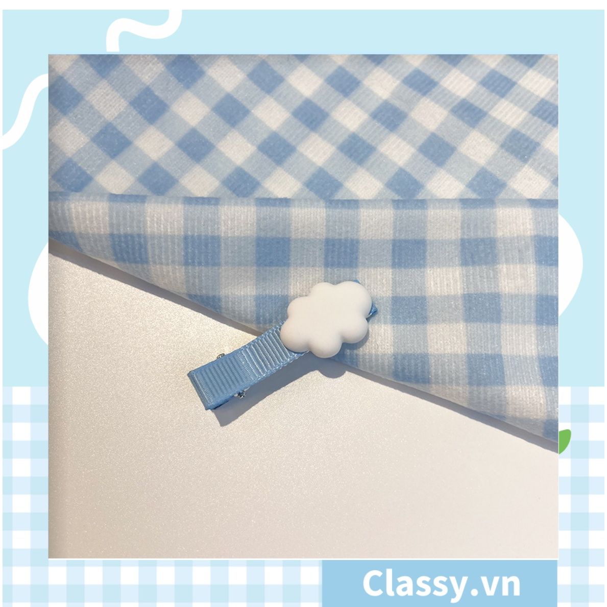  [GIAO HÀNG 7-13966 NGÀY]  Dây cột tóc gắn họa tiết hoạt hình 3D cute trơn màu chất liệu lông bền chắc PK743 