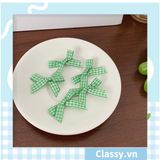  [GIAO HÀNG 7-13966 NGÀY]  Dây cột tóc gắn họa tiết hoạt hình 3D cute trơn màu chất liệu lông bền chắc PK743 