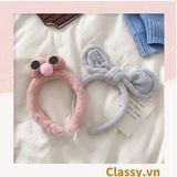  PK745 Cài tóc, băng đô, bờm tóc trùm qua đầu, nhiều hình dáng thú bông cute ngộ nghĩnh 