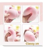  [GIAO HÀNG 7-25 NGÀY] PK777 Đồ chơi thú vị bằng silicon mô hình trái đào màu hồng y như thật giúp giải tỏa căng thẳng hiệu quả 