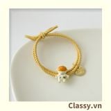  01 dây cột tóc đính hình phi hành gia ngộ nghĩnh PK780- phong cách Hàn Quốc 