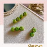  Kẹp tóc dạng clip mỏ vịt, họa tiết minh họa trái cam quýt tinh nghịch hài hước màu sắc tươi sáng hot tiktok 