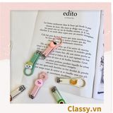  PK917 Cắt móng tay dễ thương cô gái hoạt hình trái tim Cắt móng tay móng chân cầm tay sáng tạo 