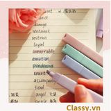  Bộ 6 màu Bút màu highlighter pastel, hỗ trợ học tập làm việc hiệu quả cho học sinh sinh viên nhân viên văn phòng 