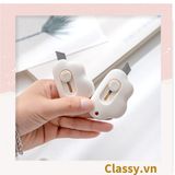  Dao Rọc Giấy Hình đám mây cute dễ thương, dài 6 CM có thể làm móc khóa PK920 