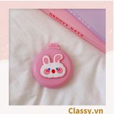  [GIAO HÀNG 7-25 NGÀY] COMBO 20 PK923 Lược Mini Có Thể Gấp Gọn Tích Hợp Gương Họa Tiết Hoạt Hình Đáng Yêu Độc Đáo 