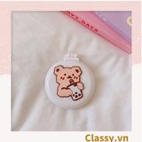  [GIAO HÀNG 7-25 NGÀY] COMBO 20 PK923 Lược Mini Có Thể Gấp Gọn Tích Hợp Gương Họa Tiết Hoạt Hình Đáng Yêu Độc Đáo 