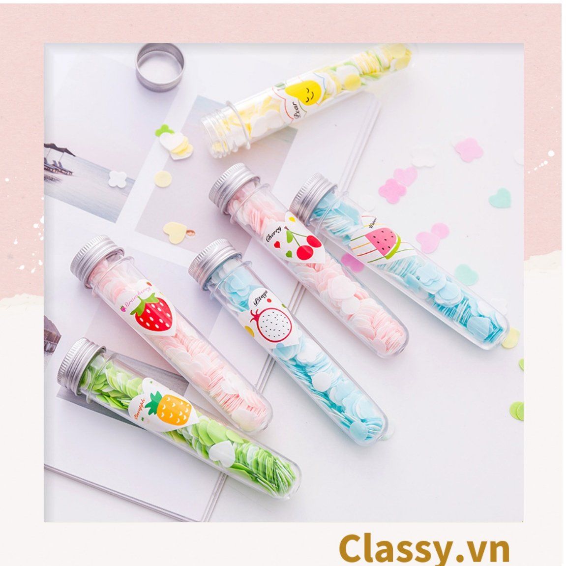  [GIAO HÀNG 7-25 NGÀY]  COMBO 50 Xà phòng giấy tạo bọt hình bông hoa tiện dụng mang theo du lịch, đi ngoài trời 