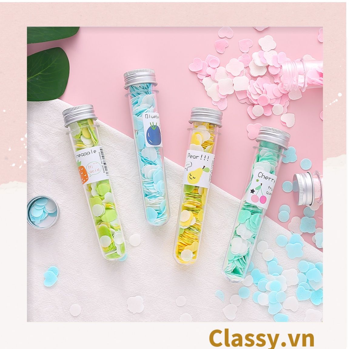  [GIAO HÀNG 7-25 NGÀY]  COMBO 50 Xà phòng giấy tạo bọt hình bông hoa tiện dụng mang theo du lịch, đi ngoài trời 