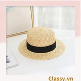  [GIAO HÀNG 7-25 NGÀY] Nón cói vành ngắn làm từ chất liệu sợi giấy thân thiện với môi trường (2 loại) PK986 