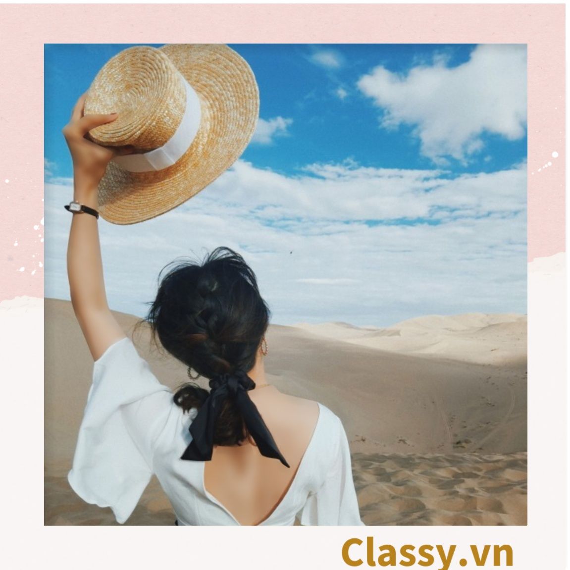  [GIAO HÀNG 7-25 NGÀY] Nón cói vành ngắn làm từ chất liệu sợi giấy thân thiện với môi trường (2 loại) PK986 