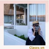  [GIAO HÀNG 7-25 NGÀY] Nón cói vành ngắn làm từ chất liệu sợi giấy thân thiện với môi trường (2 loại) PK986 