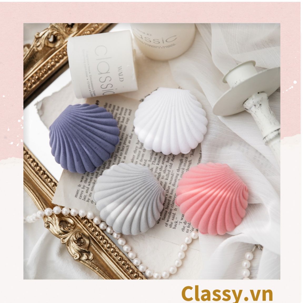  [GIAO HÀNG 7-25 NGÀY]  Hộp đựng nhẫn, đựng trang sức hình ngôi sao sang trọng Q1306 