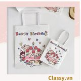  [GIAO HÀNG 7-25 NGÀY] Túi giấy kraft kích thước 26 X 21 X 11 CM có quai xách, nhiều hình nhiều kích cỡ lựa chọn Q1352 