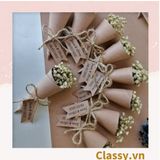  [GIAO HÀNG 7-25 NGÀY] 100 Bó hoa khô mini Classy nhiều màu sắc dùng làm quà tặng, đồ trang trí Q1361 