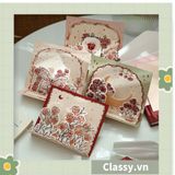  Thiệp in nổi 3D phong cách vintage cổ điển Q1367 