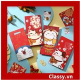  Classy Bao lì xì Tết 2024, chất liệu dày dặn, mẫu mã đa dạng Q1476 