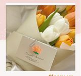  Thiệp chúc mừng, thiệp đính hoa nhựa đẹp tinh tế, quà tặng sinh nhật, lễ hội Q1496 