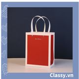  [GIAO HÀNG 7-25 NGÀY]  Classy Túi quà tặng, túi giấy quai xách dày dặn sang trọng Q1547 