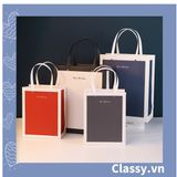  [GIAO HÀNG 7-25 NGÀY]  Classy Túi quà tặng, túi giấy quai xách dày dặn sang trọng Q1547 