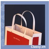  [GIAO HÀNG 7-25 NGÀY]  Classy Túi quà tặng, túi giấy quai xách dày dặn sang trọng Q1547 
