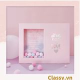  Classy Hộp quà tặng, Túi quà tặng tông hồng dễ thương, quà sinh nhật, kỷ niệm Q1551 