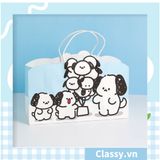  [GIAO HÀNG 7-25 NGÀY] Classy Túi quà tặng hình bé cún dễ thương 32x11x20.8CM, có quai xách tiện lợi Q1552 