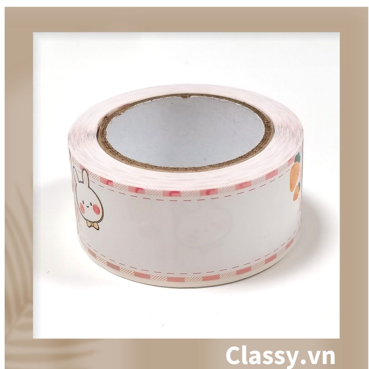  [GIAO HÀNG 7-24 NGÀY]  120 miếng Nhãn dán hộp sticker Kích thước 2.5 X 7.5 CM giấy C bóng họa tiết vintage dùng để trang trí, niêm phong Q1703 