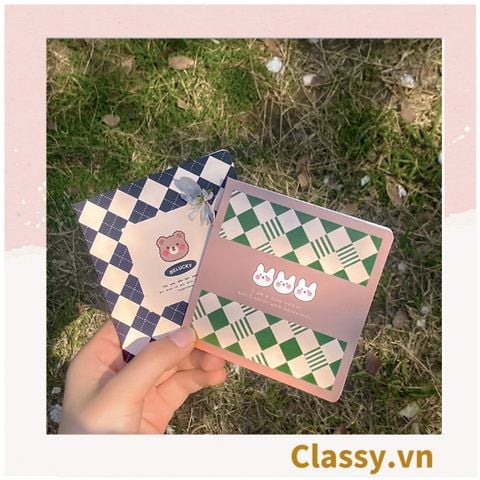  [GIAO HÀNG 7-25 NGÀY] Thiệp cute chúc mừng 8-3, 20-11, Sinh Nhật, Lễ, Cảm Ơn , Tình Yêu in nhiều hình, kích thước 9.3 X 9.3 Q1742 