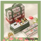  Classy Hộp giấy không kèm  quai xách quai da, hộp cứng đựng rượu vang các loại , bằng giấy đựng chai đơn 500 ML Q1801 