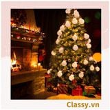  [GIAO HÀNG 7-25 NGÀY] Đèn LED 20 bóng, dài 3 Mét hình ông già Noel trang trí phòng ngủ, tiệc tùng, đi cắm trại với ánh sáng lung linh ấm áp hộp pin USB dây đèn Giáng sinh Q417 