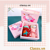  É LẺ túi giấy +Hộp quà lớn quà tặng kích thước 19 * 19 * 8.5cm cho trẻ em (Q488) 