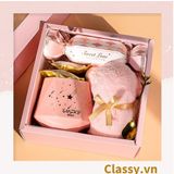  É LẺ túi giấy +Hộp quà lớn quà tặng kích thước 19 * 19 * 8.5cm cho trẻ em (Q488) 