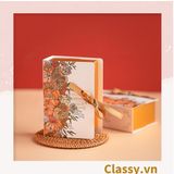  [GIAO HÀNG 7-25 NGÀY] 100 Hộp giấy đựng quà tặng gắn ruy băng Happy Every, đựng son môi, nước hoa, sô cô la Q496 
