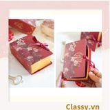  [GIAO HÀNG 7-25 NGÀY] 100 Hộp giấy đựng quà tặng gắn ruy băng Happy Every, đựng son môi, nước hoa, sô cô la Q496 