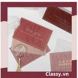  Thiệp Cổ điển Vintage tối giản, giấy art sang trọng kèm phong bì giấy lụa trong suốt và nhãn dán sticker Q679 