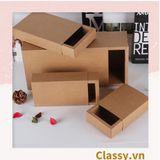  Túi giấy đựng quà Cao 33 * Rộng 18 * Ngang 6 cm họa tiết đá cẩm thạch trơn Q690 