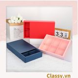  Túi giấy đựng quà Cao 33 * Rộng 18 * Ngang 6 cm họa tiết đá cẩm thạch trơn Q690 