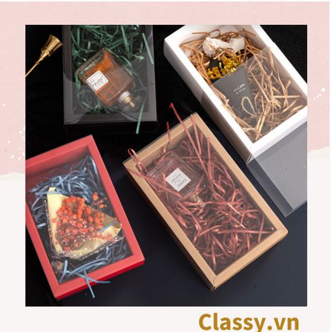  Túi giấy đựng quà Cao 33 * Rộng 18 * Ngang 6 cm họa tiết đá cẩm thạch trơn Q690 