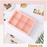  Túi giấy đựng quà Cao 33 * Rộng 18 * Ngang 6 cm họa tiết đá cẩm thạch trơn Q690 