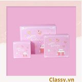  Túi giấy đựng quà in chữ Happy Birthday dây quai dù dễ thương, nhiều kích cỡ cực xinh Q720 