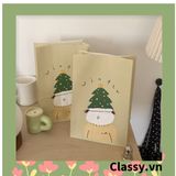  [NOEL COLLECTION] Túi giấy lớn đựng quà giáng sinh không dây, kèm sticker Kích thước 27 X 15 X 9.7 CM 