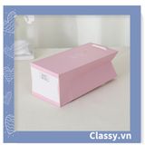  [GIAO HÀNG 7-25 NGÀY]   Túi giấy đựng quà 24,5 * 12,5 * 9,5cm họa tiết mèo thỏ voi gấu cực xinh Q975 