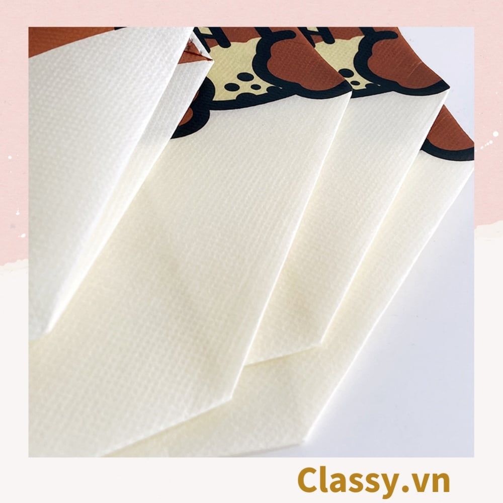  [GIAO HÀNG 7-25 NGÀY] Túi vải không dệt in hình chú gấu dễ thương, có 2 kích thước, túi dọc và túi ngang dùng làm quà tặng, đựng đồ, đi chợ T1338 