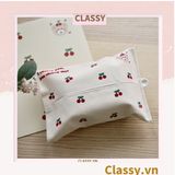  Classy Hộp đựng khăn giấy bằng vải cotton ngộ nghĩnh T1509 